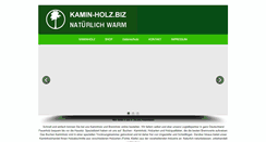 Desktop Screenshot of kamin-holz.biz